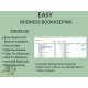 Easy Business Bookkeeping Spreadsheet Income Expense Tracker