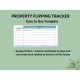 Property Flipping Tracker House Flip Template Cost & Profit Analysis Budgeting Scope of Work Google Sheets Excel Spreadsheet