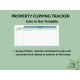 Property Flipping Tracker House Flip Template Cost & Profit Analysis Budgeting Scope of Work Google Sheets Excel Spreadsheet