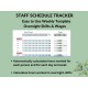 Weekly Employee Schedule Tracker Overnight Shift Wages Printable Staff Work Schedule Planner Hours Worked Google Sheets Excel