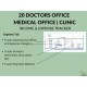 20 Doctors Office Medical Devices Clinic Income Expense Tracker Spreadsheet Template Sales Fees Commission Google Sheets Excel