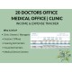 20 Doctors Office Medical Devices Clinic Income Expense Tracker Spreadsheet Template Sales Fees Commission Google Sheets Excel