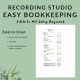 Sound Recording Studio Easy Bookkeeping Business Spreadsheet Income Expense Profit Loss Excel Google Sheets