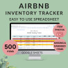 Inventory Tracker for AirBnB, Hotels & Vacation Rentals | Checklist, Photos & Automatic Alerts Property Management Google Sheets