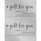 Gift Certificate Template Completely Customized for you Elegant Minimalist gift card Small Business Artisan Boutique Salon Store