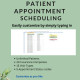 Patient Appointment Scheduling Template Clinic Medical Office - Any time intervals Appointment Status Google Sheets Excel