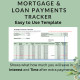 Mortgage Loan Payment Spreadsheet Monthly Principal Interest Balance | Extra Payments | Interest & Time Saved