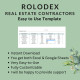 Rolodex for Real Estate Contractors, Realtors, Landlords, Property Flippers, Property Managers, Construction Managers