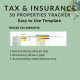 Taxes Insurance Due Date Amount Balance Due Printable Rent Roll Rental Properties Landlords Property Managers