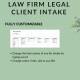 Client Intake Spreadsheet for Law Firms – Track Leads, Consultations, Payments & Case Details in Excel Google Sheets