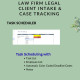 Client Intake Spreadsheet for Law Firms – Track Leads, Consultations, Payments & Case Details in Excel Google Sheets