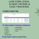 Client Intake Spreadsheet for Law Firms – Track Leads, Consultations, Payments & Case Details in Excel Google Sheets