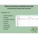 62 Multi-Family Single Family Properties Rental Income Expense Tracker Landlords Managers Google Sheets Excel
