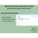 62 Multi-Family Single Family Properties Rental Income Expense Tracker Landlords Managers Google Sheets Excel