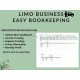 Limo Business Spreadsheet for Excel & Google Sheets | 20 Car Fleet | Dispatch Income & Expense Tracker | Profit & Loss Statement