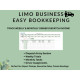 Limo Business Spreadsheet for Excel & Google Sheets | 20 Car Fleet | Dispatch Income & Expense Tracker | Profit & Loss Statement