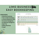 Limo Business Spreadsheet for Excel & Google Sheets | 20 Car Fleet | Dispatch Income & Expense Tracker | Profit & Loss Statement