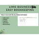Limo Business Spreadsheet for Excel & Google Sheets | 20 Car Fleet | Dispatch Income & Expense Tracker | Profit & Loss Statement