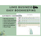 Limo Business Spreadsheet for Excel & Google Sheets | 20 Car Fleet | Dispatch Income & Expense Tracker | Profit & Loss Statement