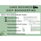 Limo Business Spreadsheet for Excel & Google Sheets | 20 Car Fleet | Dispatch Income & Expense Tracker | Profit & Loss Statement