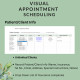 Patient Appointment Scheduling Template Clinic Medical Office - Any time intervals Appointment Status Google Sheets Excel