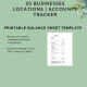 Multi-Business Accounting Spreadsheet: Income & Expense Tracker (Excel, Google Sheets) | 20 Businesses, Locations, Accounts