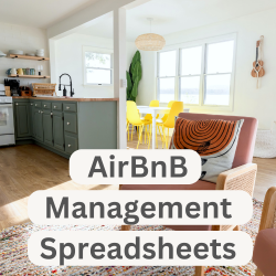 AirBnB Property Management Spreadsheets