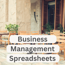 Business Management Spreadsheets